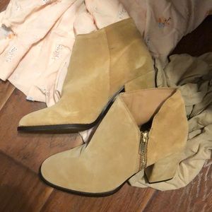 Zara Nude Booties